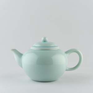 Light celadon tea pot